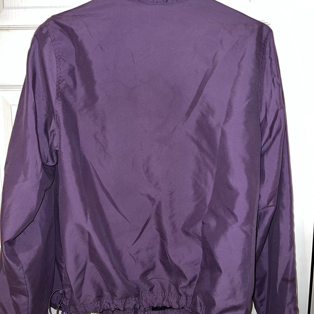 SJB Active purple/black lightweight lined jacket. Size Medium - Picture 2 of 8